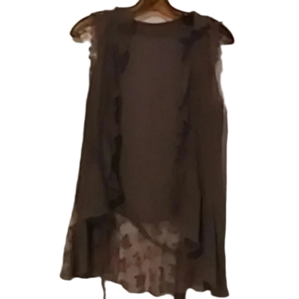 Women's vest with lace Size Large